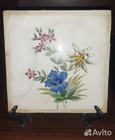 Bogemia Moravia изразец 19 века