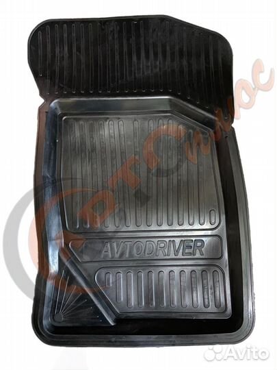 Коврики резиновые с бортами 