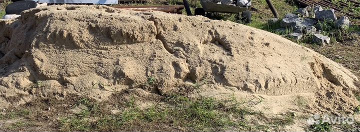 Песок Юргинский, 5-6 кубов, самовывоз