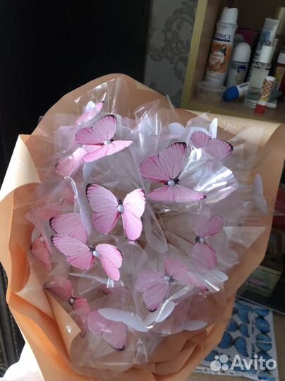 Букет из бабочек