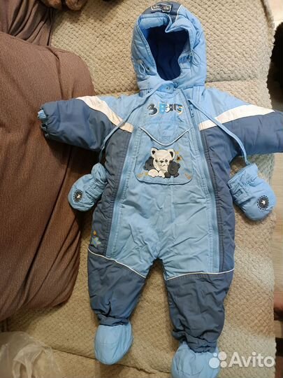 Зимний комбинезон трансформер