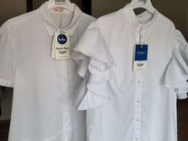 Школьные рубашки, блузки Button blue, р-р 164(2шт)