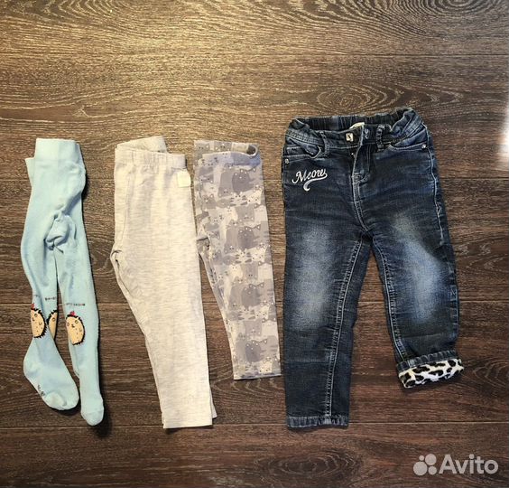 Детская одежда для девочеки пакетом 86