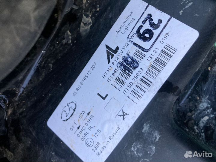 Фара левая LADA Largus FL 2021+ Лада Ларгус