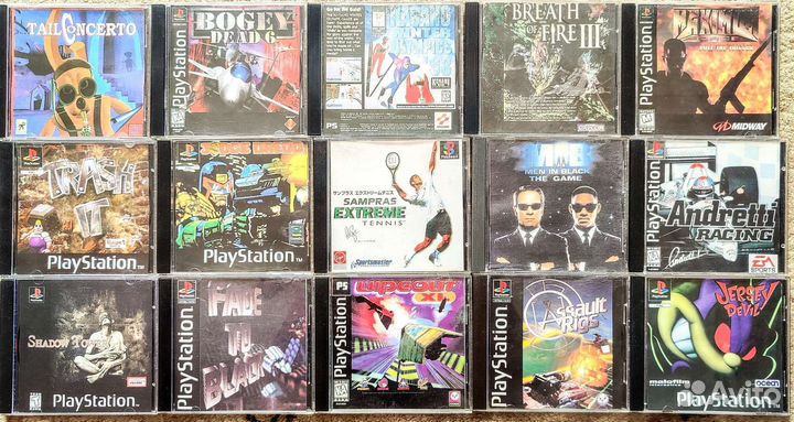 Игры PS1 Диски Playstation