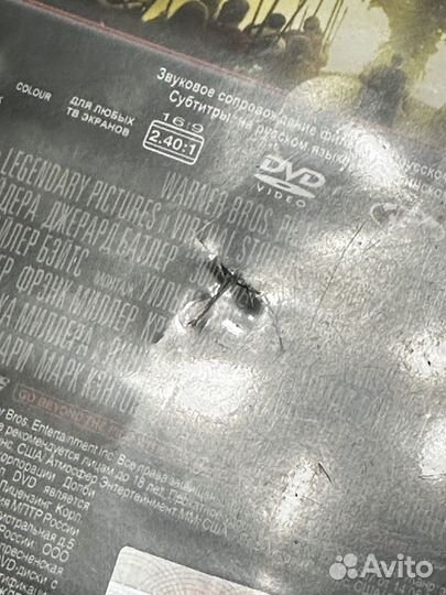 Dvd диск 300 спартанцев