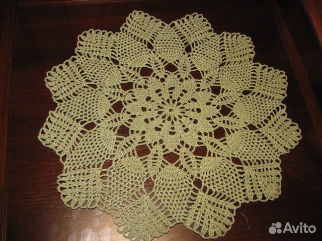Салфетка ажурная крючком