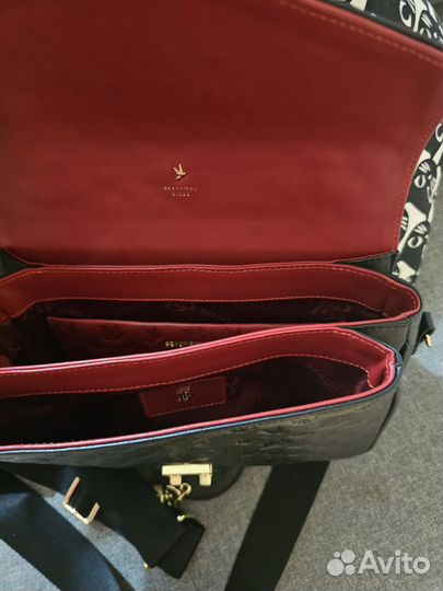 Сумка женская натуральная кожа Beautiful Birds