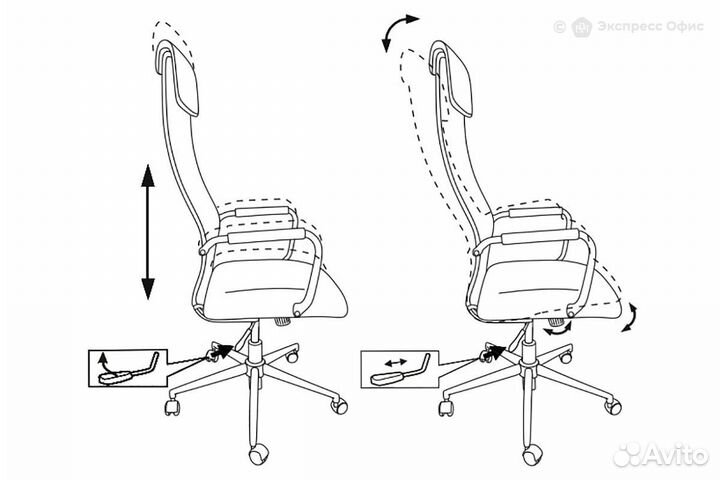 Кресло для руководителя Бюрократ KB-9N/R/TW-97N