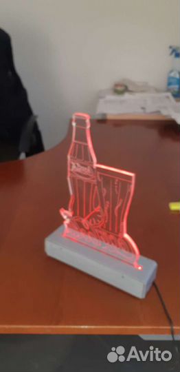 Рекламные светильники Coca Cola, Pall Mall