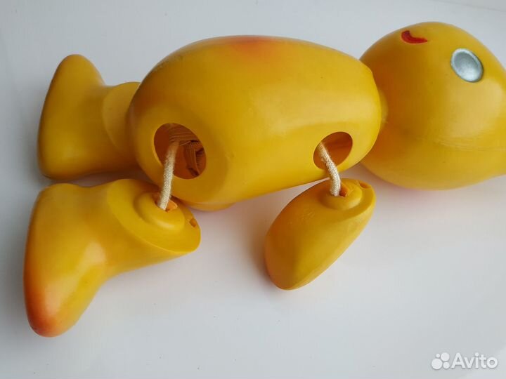 Заяц СССР клеймо целлулоидная игрушка