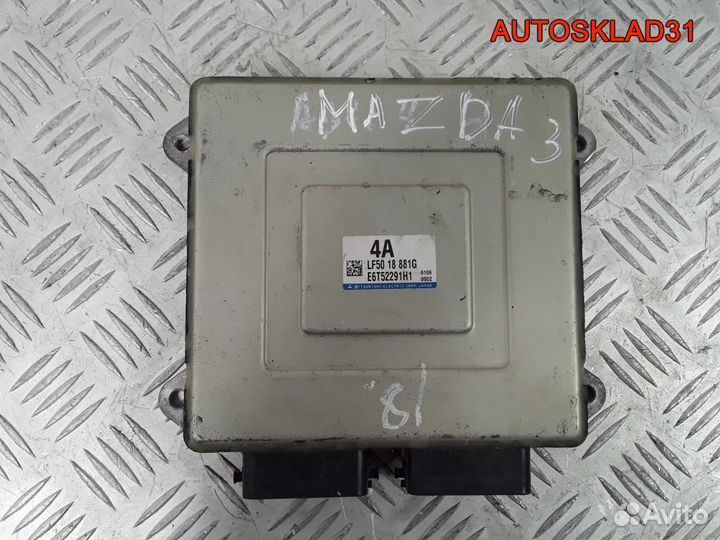 Блок Эбу Mazda 3 BK 2.0 LF LF5018881G