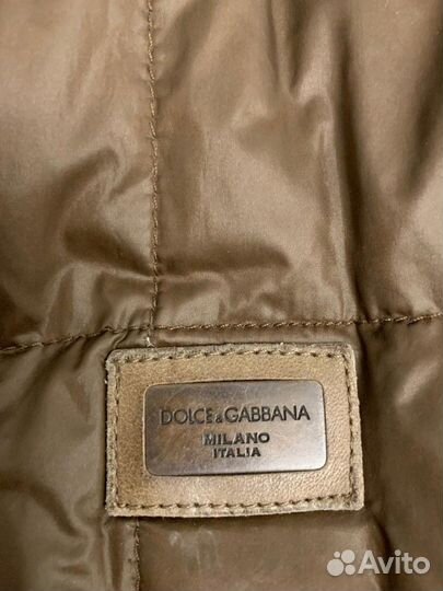Куртка пуховик Dolce & Gabbana