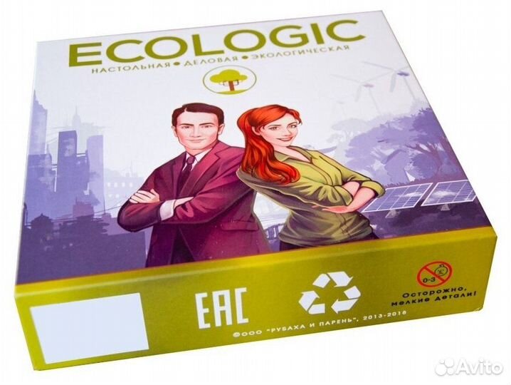 Настольная игра Ecologic
