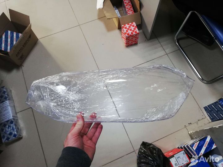 Стекло фары Volkswagen Polo (10-17)(18-19)