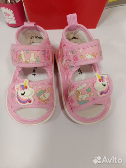 Сандалии для девочки 20 размер