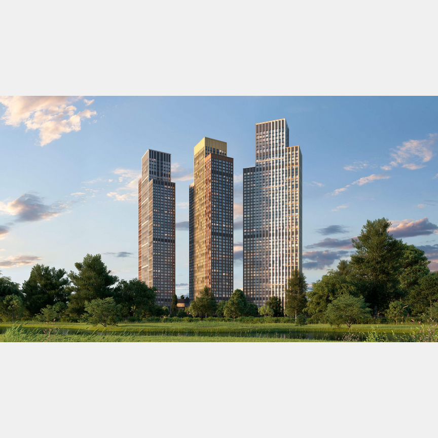 1-к. квартира, 54,2 м², 23/52 эт.