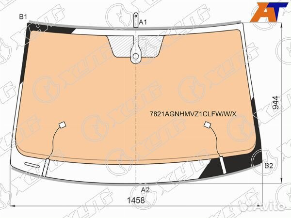 Стекло лобовое skoda karoq