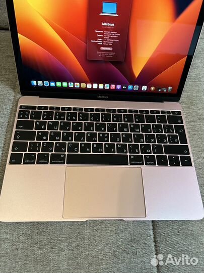 Apple MacBook 12-inch 2017 8/256Gb