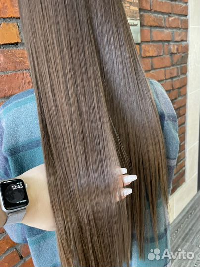 Кератиновое выпрямление