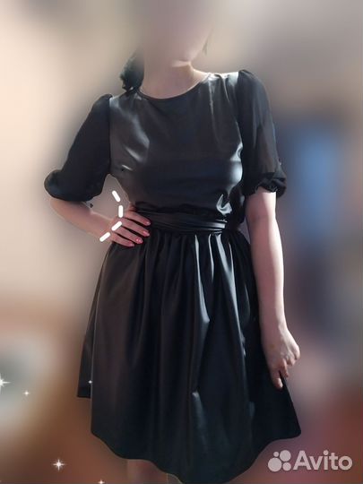 Платье черное
