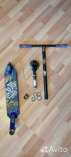 Трюковой самокат Tech Team Duker 101 2021 purple