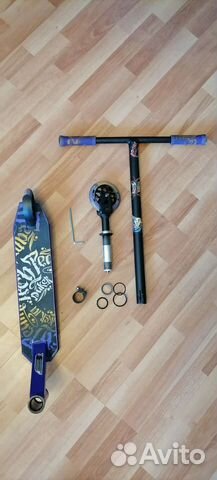 Трюковой самокат Tech Team Duker 101 2021 purple