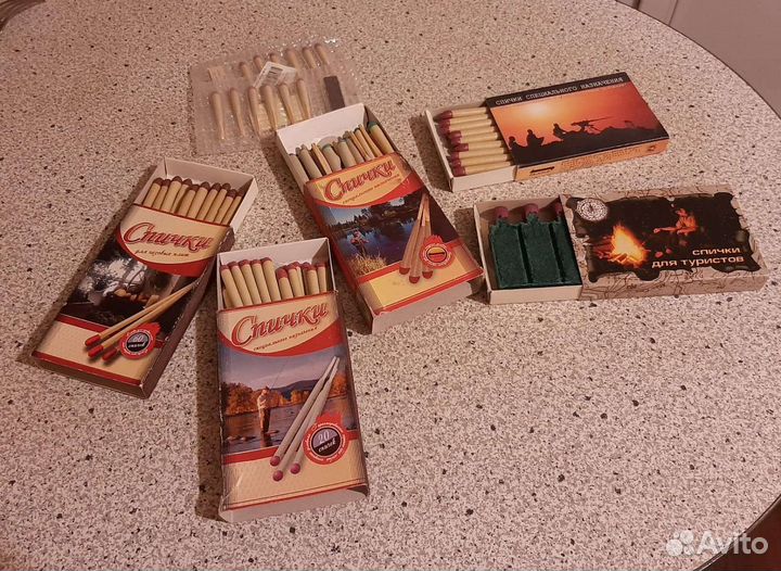 Спички охотничьи туристические