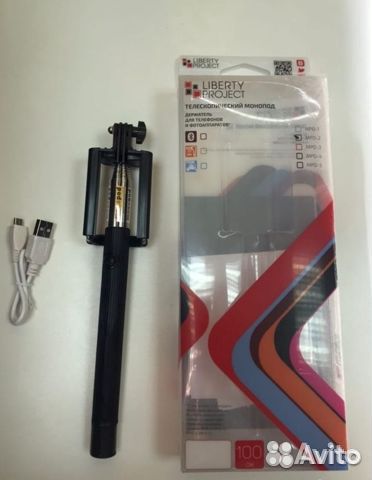 Моноподы (селфи-палки) - bluetooth/AUX