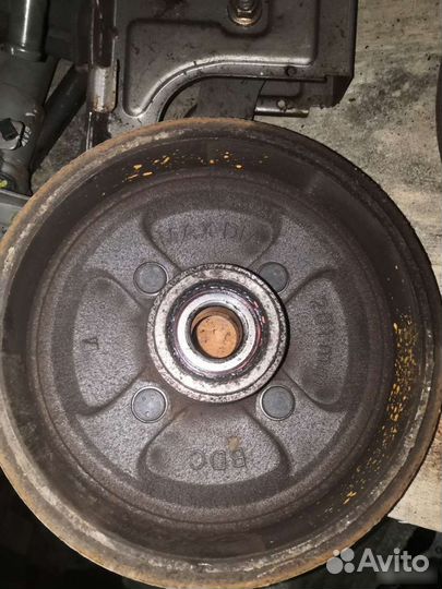 Ступица задняя с барабаном Chevrolet aveo