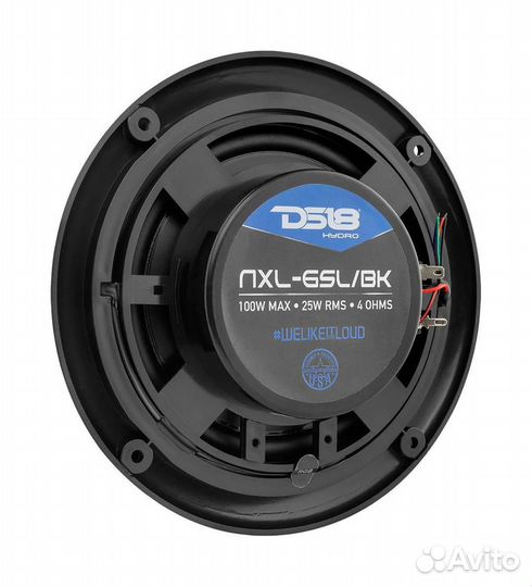 Морская акустика тонкая RGB 6.5\