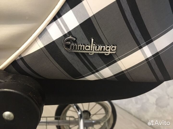 Коляска люлька с большими колесами