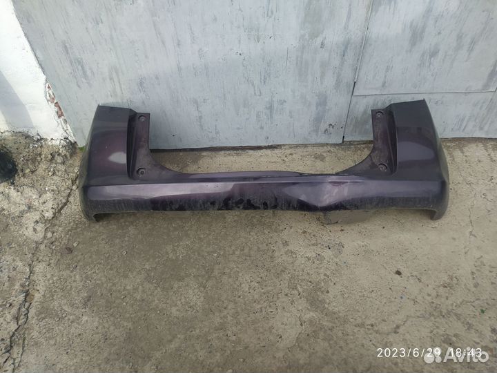 Задний бампер