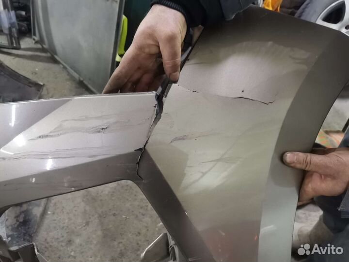 Бампер skoda rapid 2021