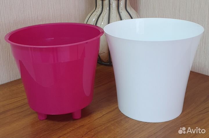 Кашпо с дренажной системой