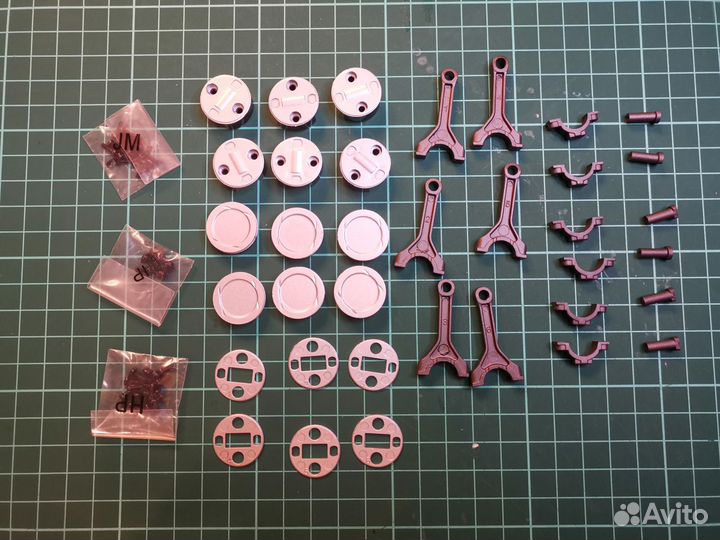 Сборная модель двигателя Nissan GT-R VR38dett 1:5