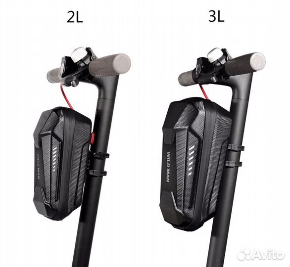 Сумка на руль самоката Wild Man быстросъемная