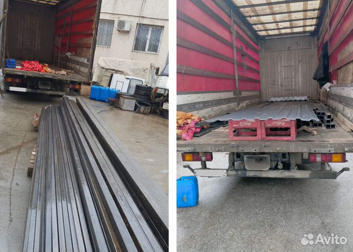 Перевозки грузов межгород по России +на юг