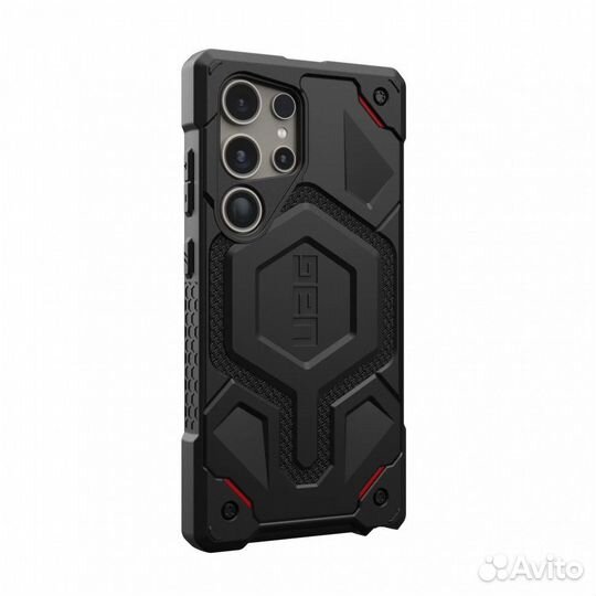 Чехол Uag Monarch PRO S24 Ultra MS, Kevlar Black