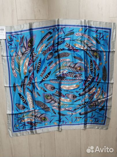 Павловопосадские платки шёлковые атласные