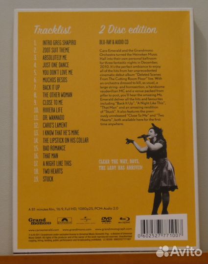 Caro Emerald Live In Amsterdam Blu Ray+CD (Germ)