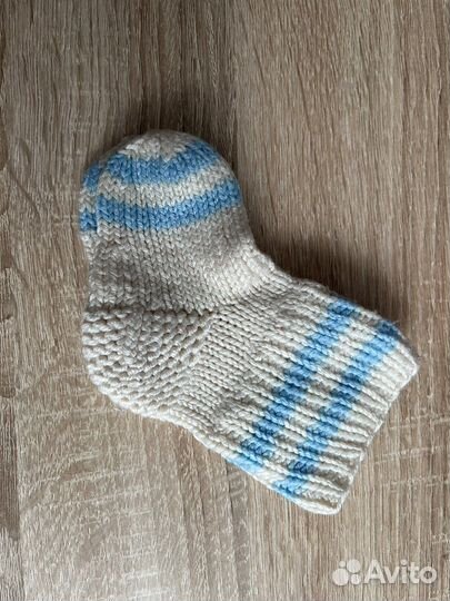 Детские шерстяные носки, пинетки