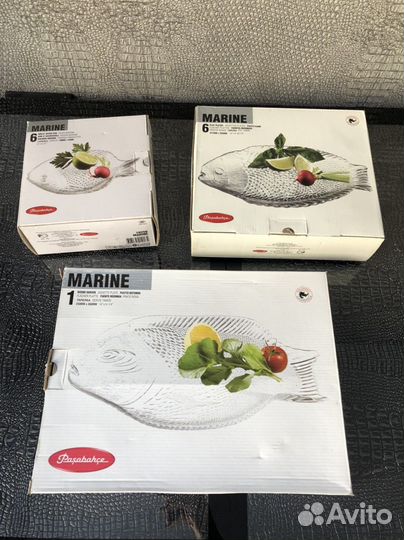 Набор праздничной посуды «Рыбки»