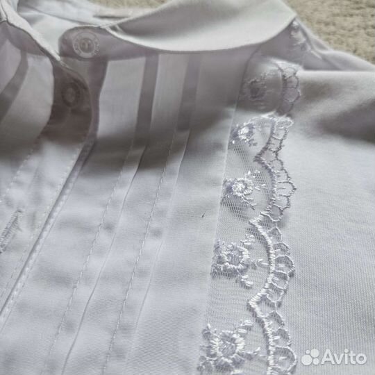 Блузка школьная 128