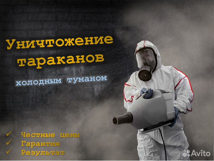 Уничтожение клопов, травить тараканов, дезинфекция