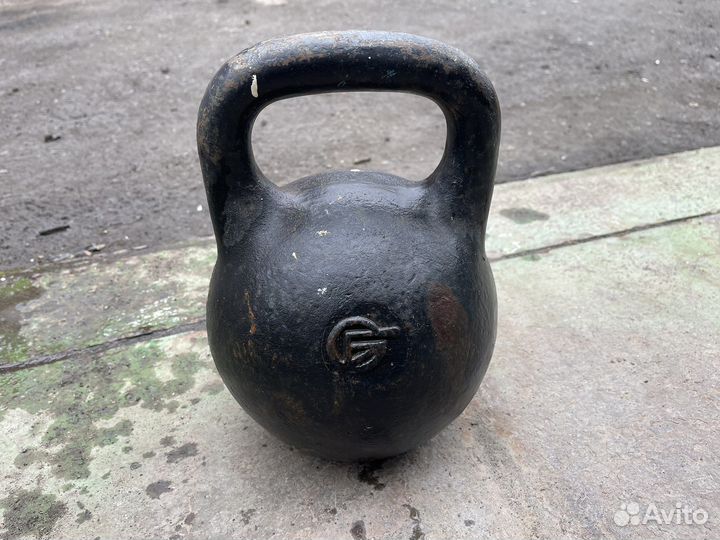 Гиря 20кг квадратная