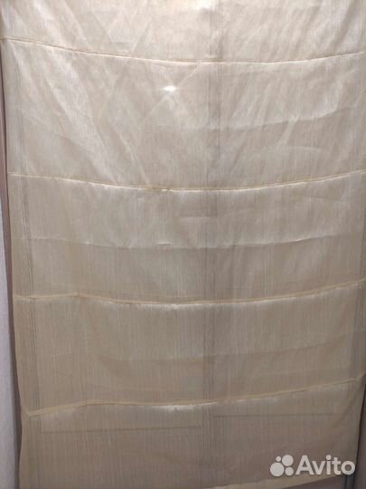 Римская штора с карнизом+ вуаль