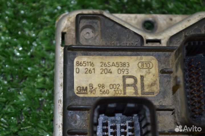 Блок управления двигателем Opel Astra G 1.2