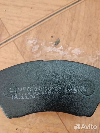 Колодки тормозные передние Hyundai Solaris Kia Rio