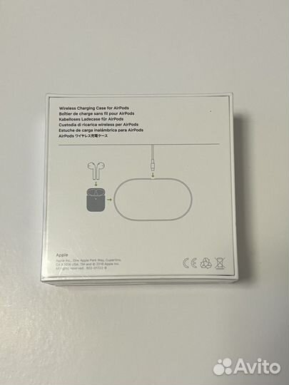 Зарядный кейс для AirPods Wireless Charging Case